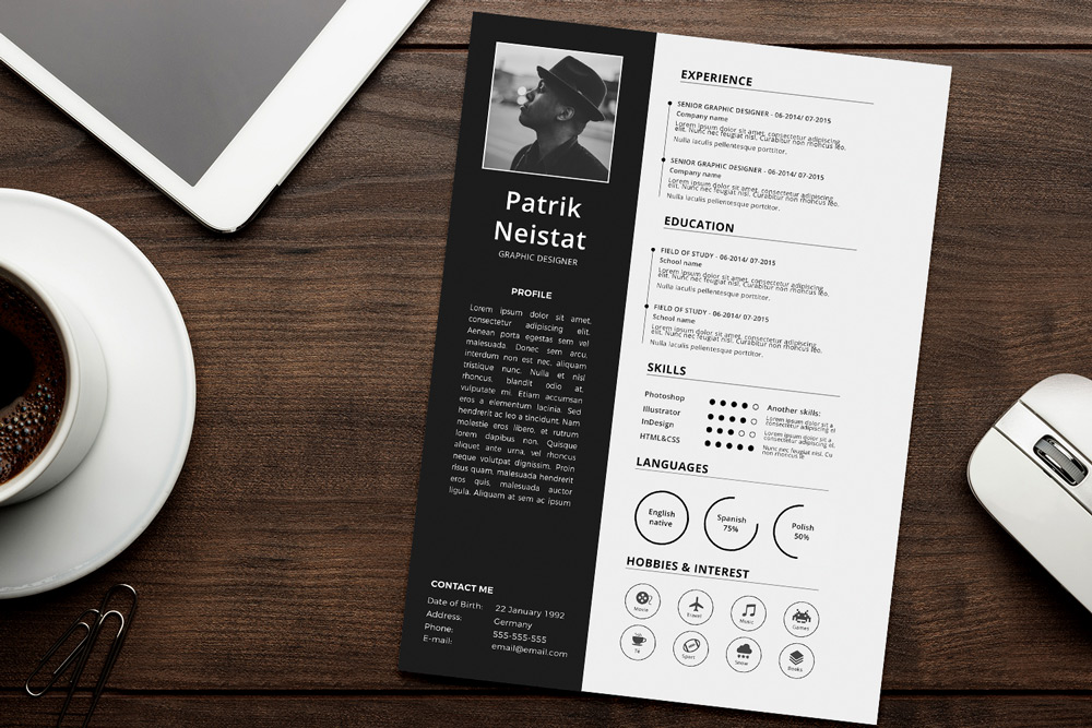 Simple-Resume-CV-Design-Template-Free-PSD-File-3