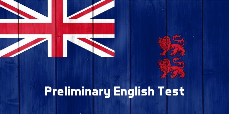 Preliminary English Test